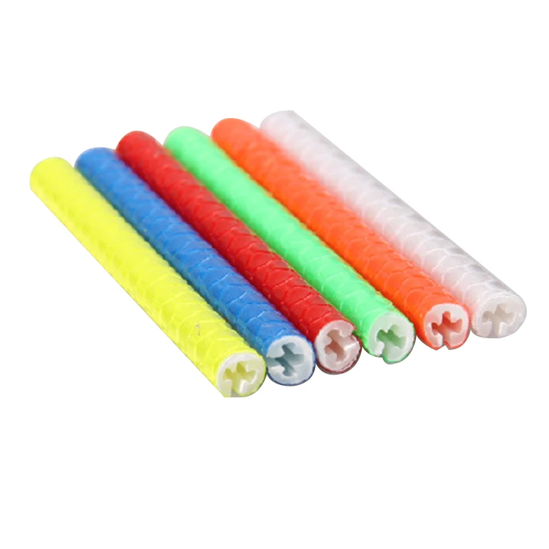 

12PCS Reflective Stickers Bicycle Spoke Light Bike Parts Wheel Spokes Tubes Strip DIY Cycling ABS Reflector Safety Warning Lamp