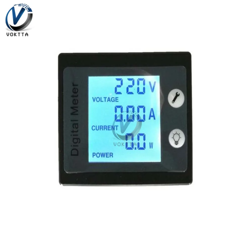 Амперметр вольтметр ваттметр диапазон измерения 0-260 А | Инструменты