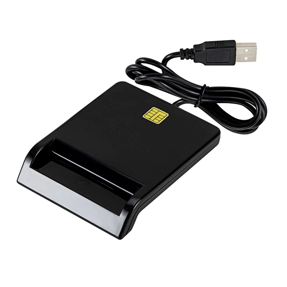 Считыватель смарт карт USB для памяти IC/ID EMV кардридер высокого качества Windows 7 8 10
