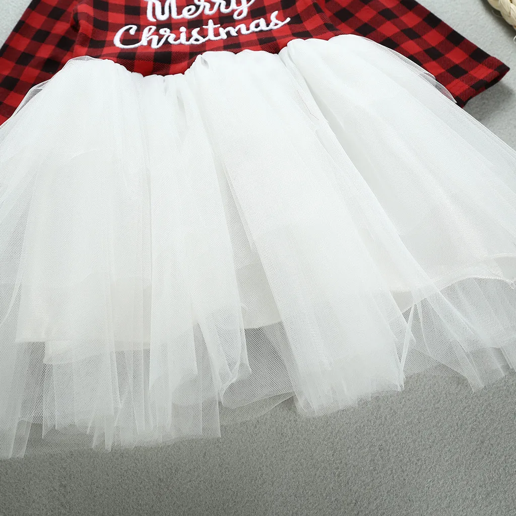 dress girl dress vestidos kids dresses for girls vestido infantil halloween christmas dress vest Casual Patchwork Long Sleeve Z4