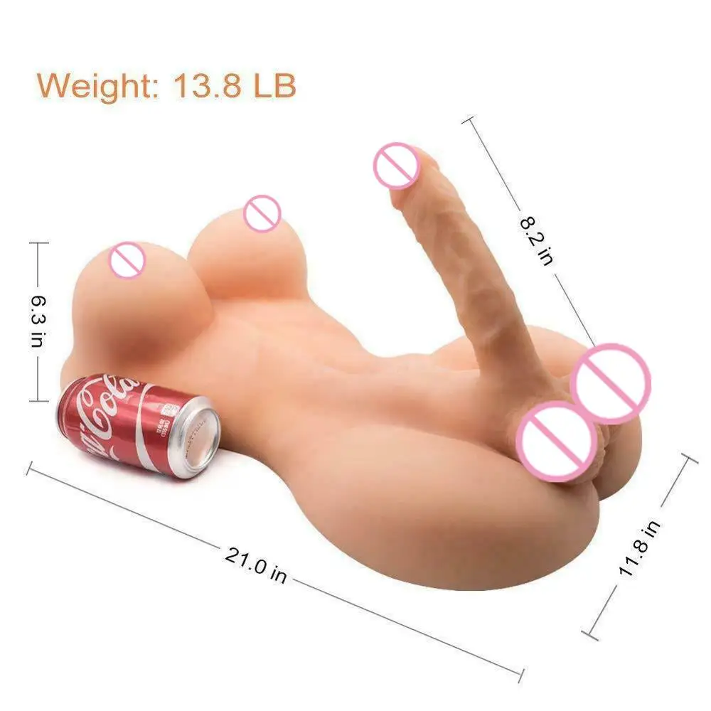 Полноразмерная силиконовая Мужская сексуальная кукла для женщин с большим