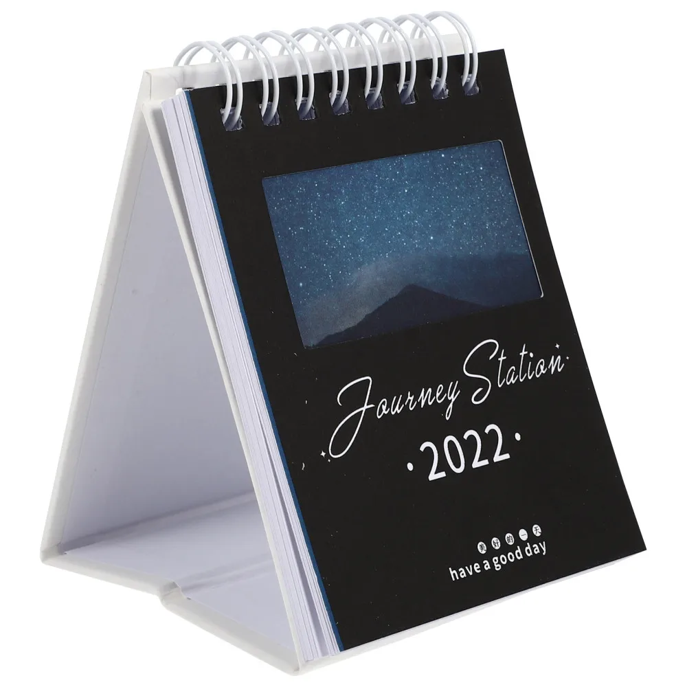 

1Pc 2022 Mini Desk Calendar School Home Office Schedule Planner Desk Calendar