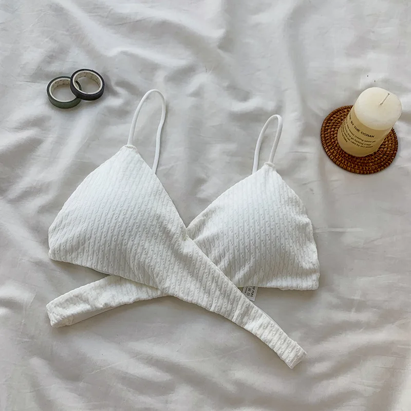 

Sexy Wireless Hot Tops Seamless No Steel Ring Tube Top With Pads Korean Style Invisible Anti-light Beauty Back Sleeveless Bra