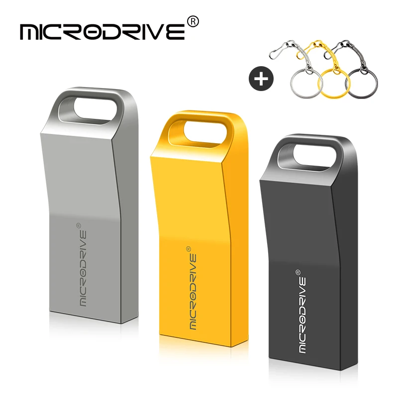 Мини металлический высокоскоростной флеш-накопитель 2 0 4 ГБ 8 16 32 64 128 дешевый