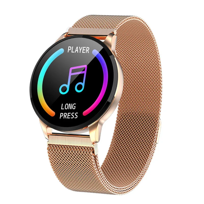 Y16 Uwatch2 Smart Watch For Andriod IOS 1.33' Full Touch Screen IP67 Waterproof Fitness Tracker Bracelet Women Full Metal Unibod