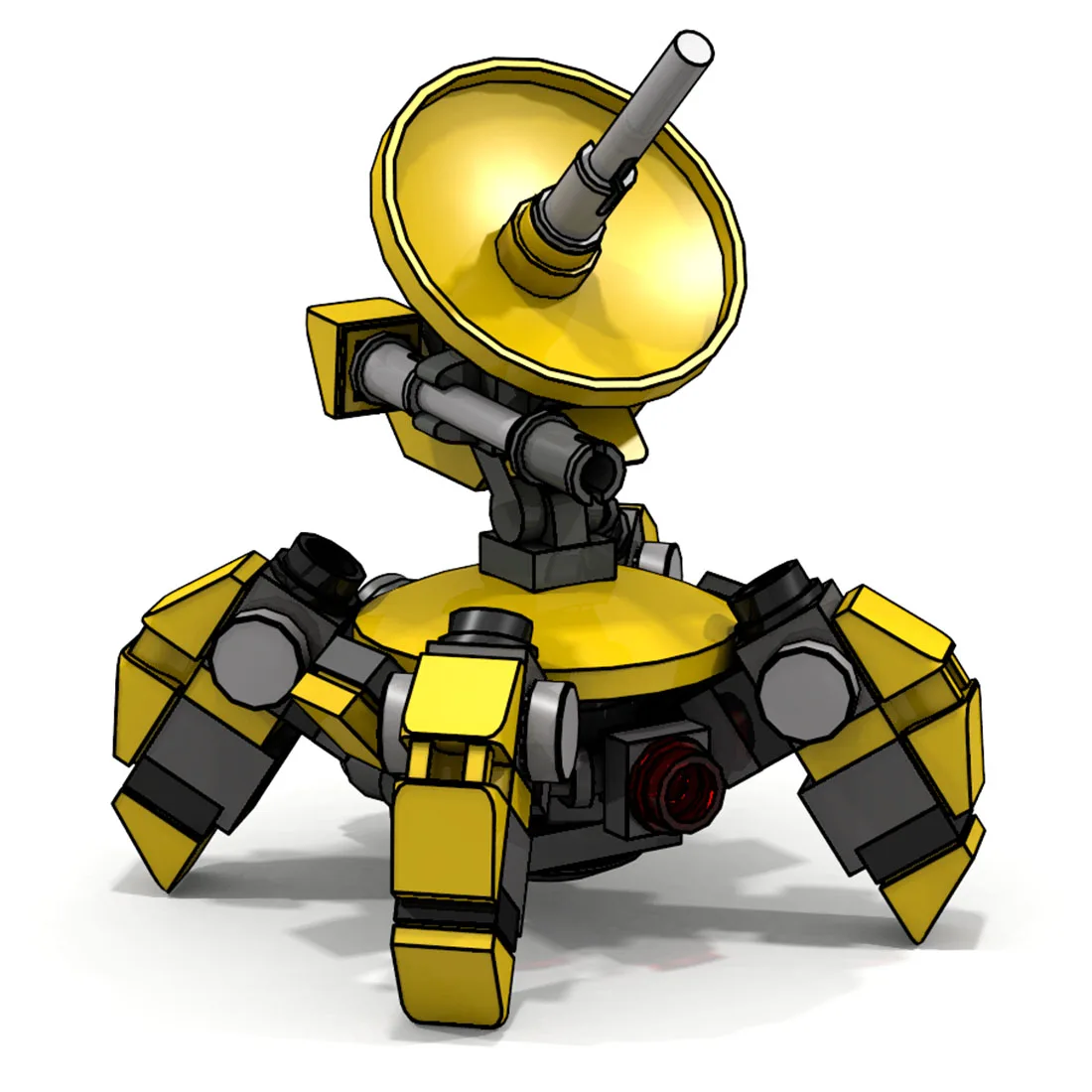 Конструктор MOC Mini с несколькими ногами маленькие детали для сбора неудобств