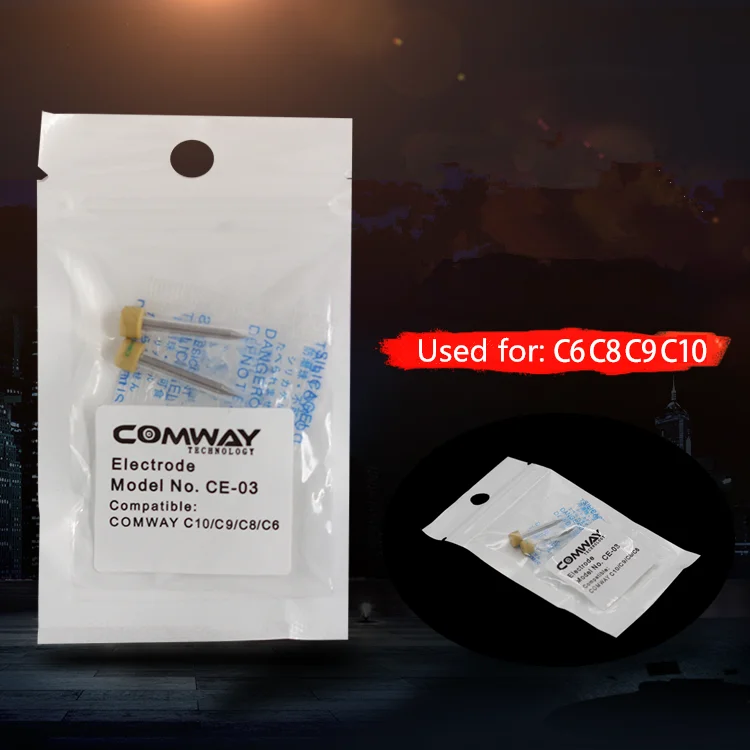Оригинальный COMWAY A3 A4 C5 C6 C8 C9 C10 волоконно оптический электроды для сварки