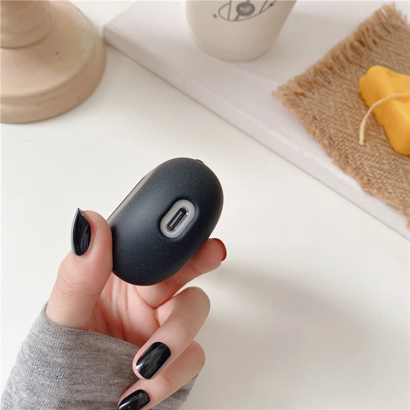 Роскошный однотонный матовый жесткий силиконовый чехол 2 в 1 для Xiaomi Airdots Pro