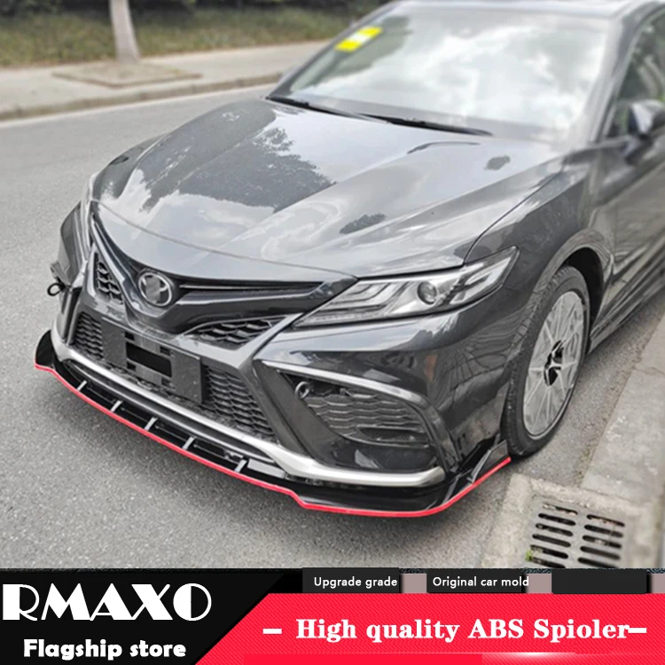

Для Camry с прямой лопатой тела комплект спойлер 2021-2022 Toyot Camry Спорт ABS задний Задний автомобильный спойлер переднего бампера Диффузор защитные...