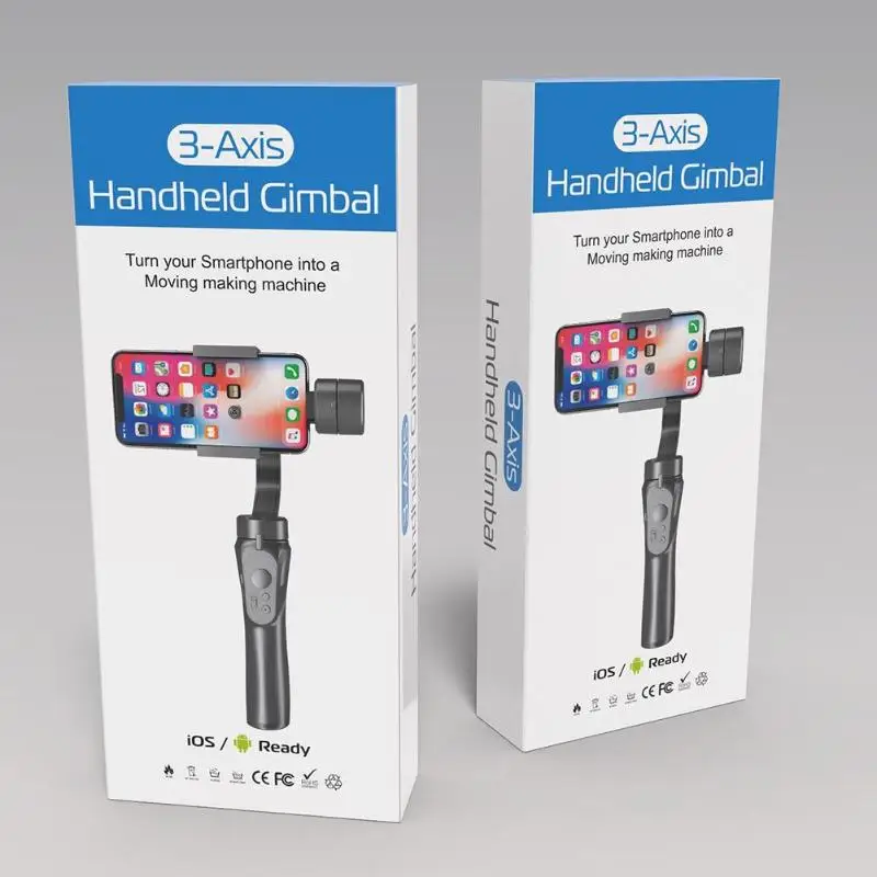 H4 3 режима usb зарядка смартфон карданный Ручной Стабилизатор ручка