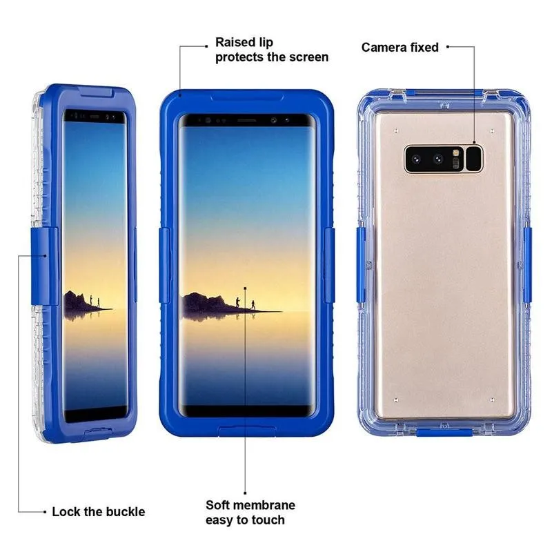 Водонепроницаемый чехол для телефона Samsung A40 A50 A70 противоударный пылезащитный