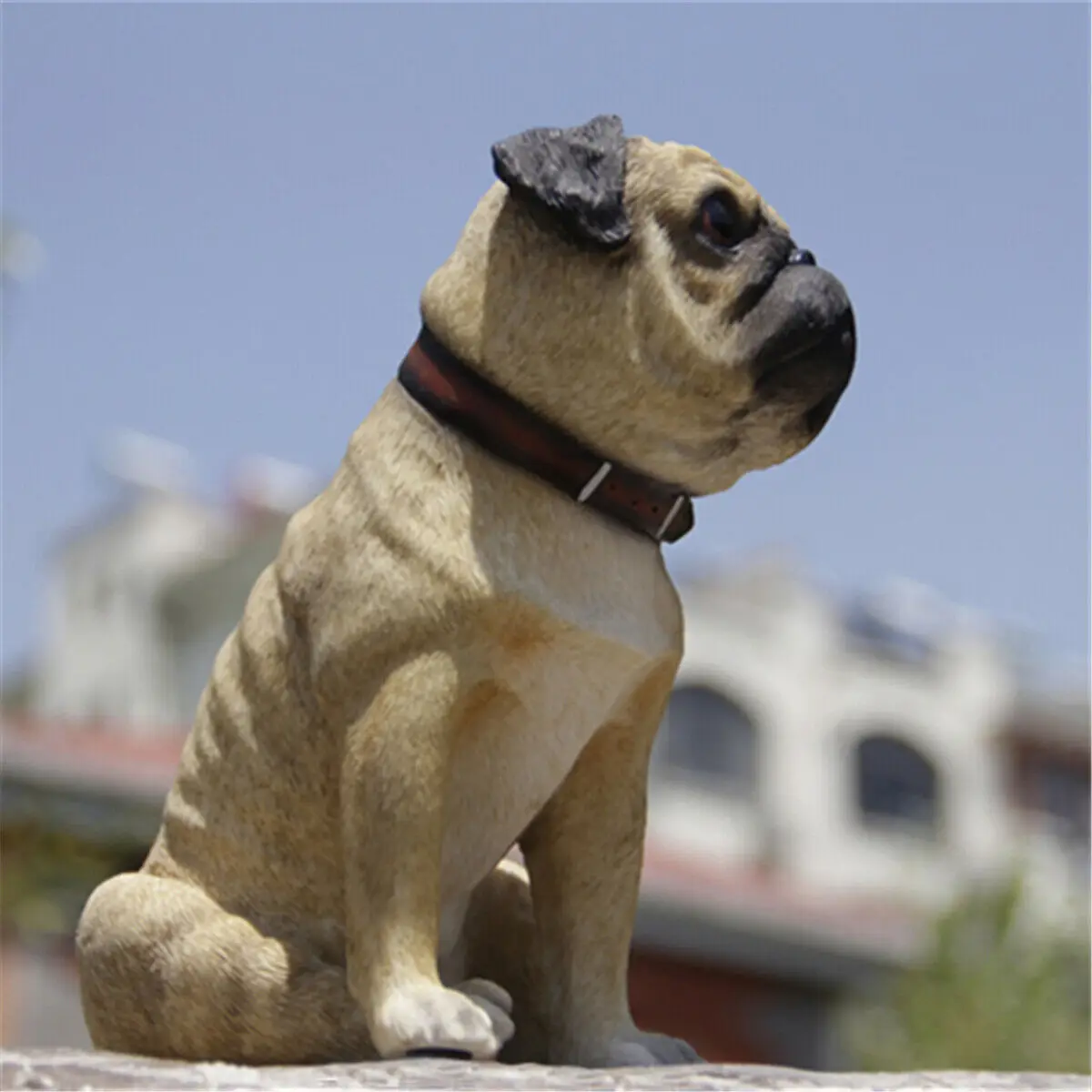 JJM большая мопса собака фигурка для домашних животных Canidae коллектор Canis lupus