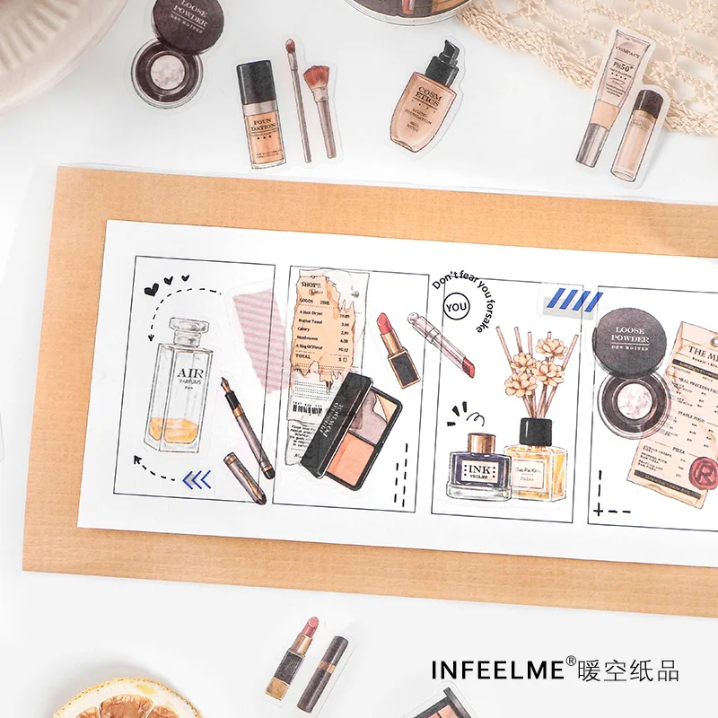 40 шт./1 лот милые канцелярские принадлежности наклейки хорошей жизни список серии