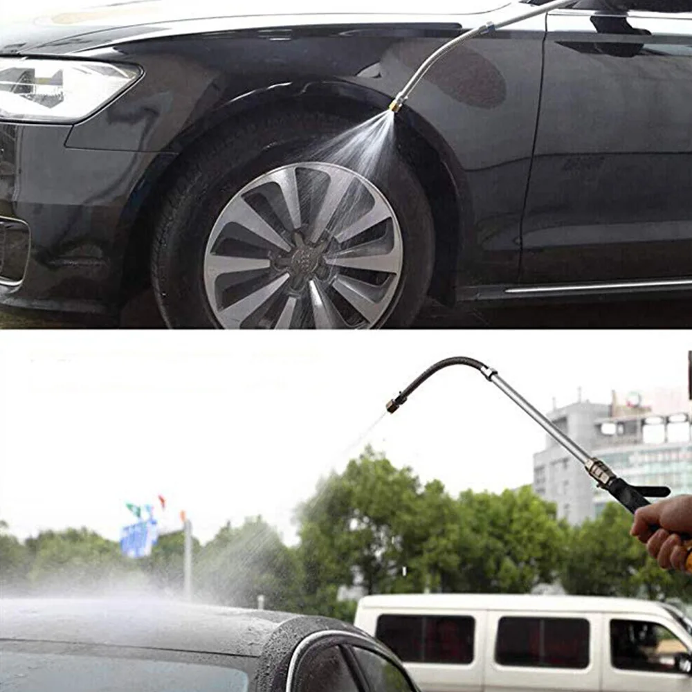 Поливочный распылитель воды мощный пистолет-распылитель для орошения и мытья