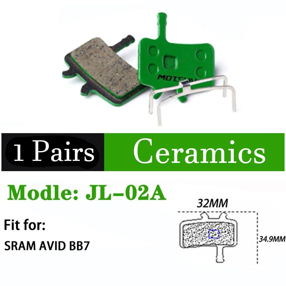 

1 Pair Disc Brake Pads*1 Pair Brake Pads Ceramic Disc Hydraulic Brake Pad