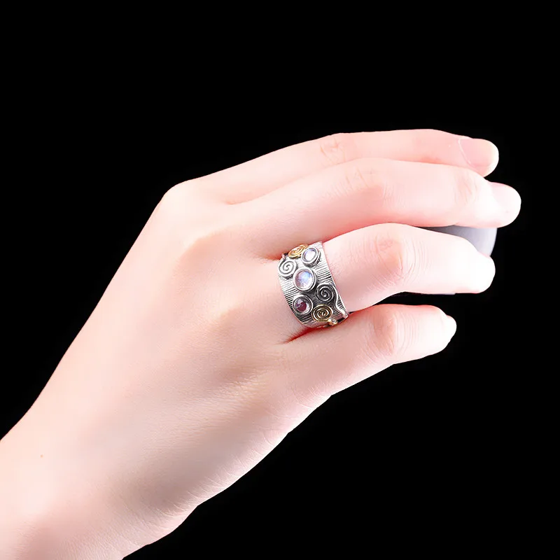 Ювелирные изделия из чистого серебра 100% пробы аксессуары оптовая продажа кольцо