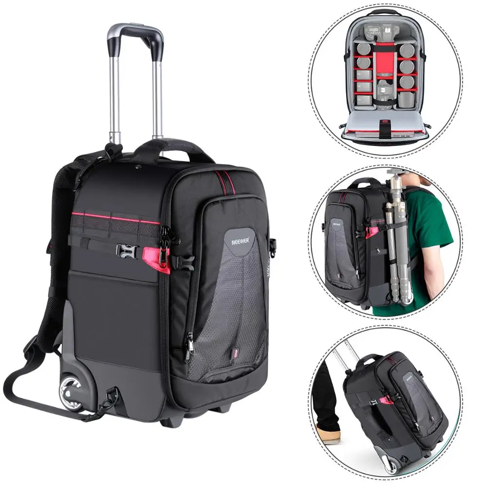 Сумка Рюкзак Neewer для подвижной камеры чехол тележки противоударное съемное