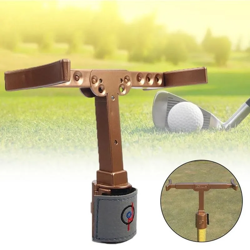 

Golf Putting Training Aid Hands Arms Wrist Lock Stroke T-shaped Practice Swing Trainer Line Golf Accessories