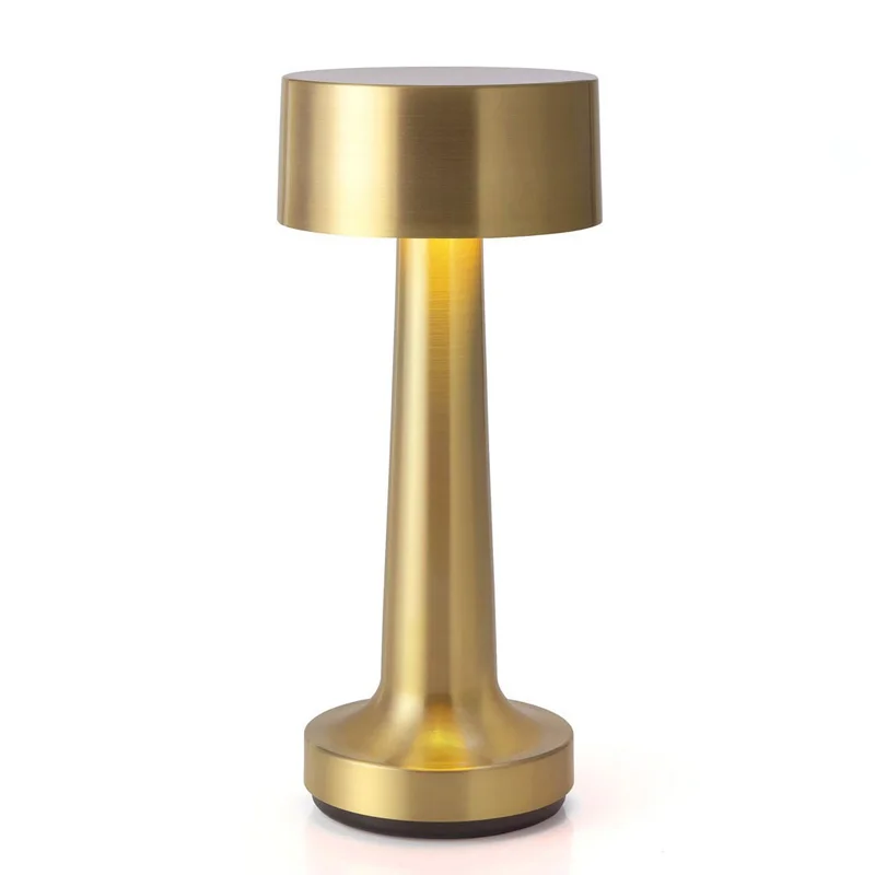 

High-quality LED Bar Table Lamp Rechargeable Touch Dining Table Bedroom Bedside Hotel Gift Lamp Three-speed Dimming