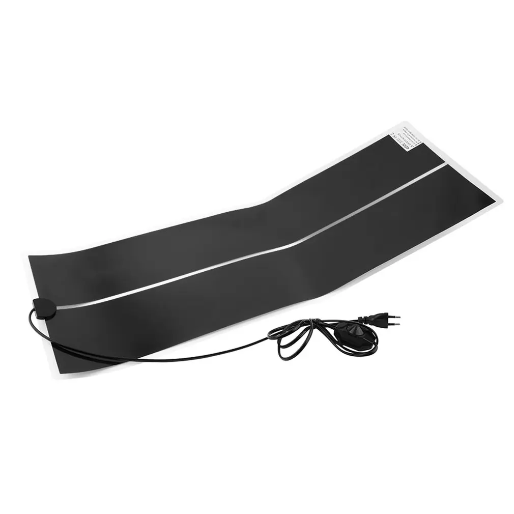 

2021 EU Plug Adjustable Temperature Pet Heating Warmer Reptile Bed Mat Promote Blood Circulation Winter Warm Keeper Pet Products