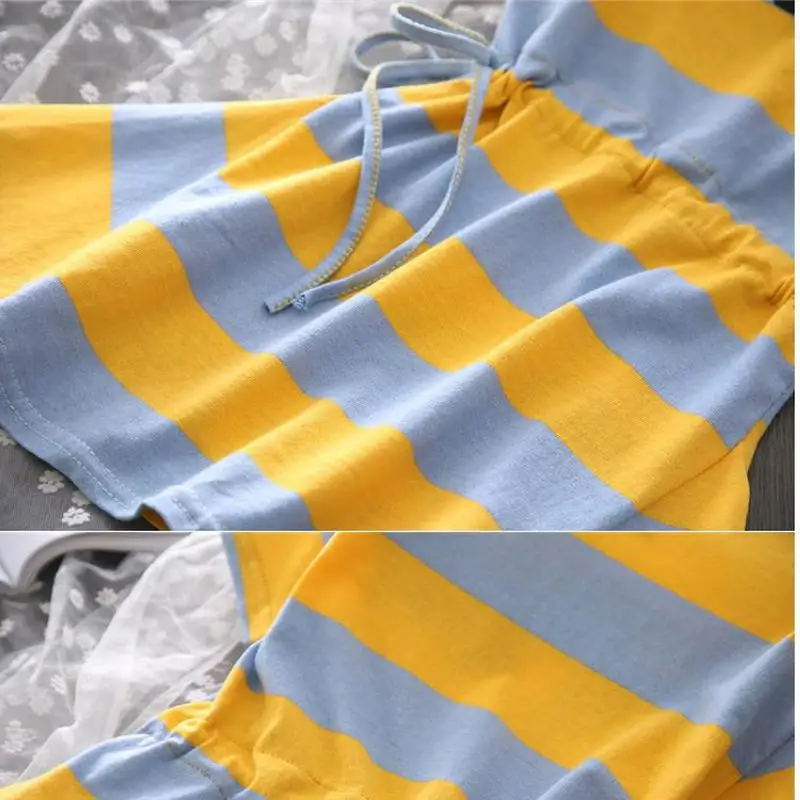 Платье для девочек летнее в полоску на возраст 6 7 8 10 12 13 14 лет | Детская одежда и