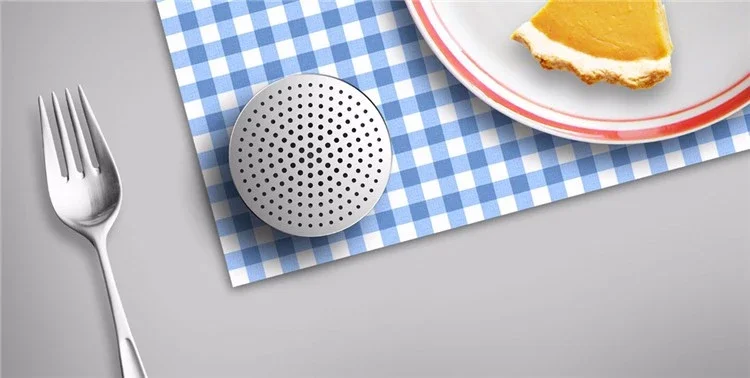 Xiaomi Mi портативный Bluetooth динамик беспроводная маленькая круглая Колонка для iphone