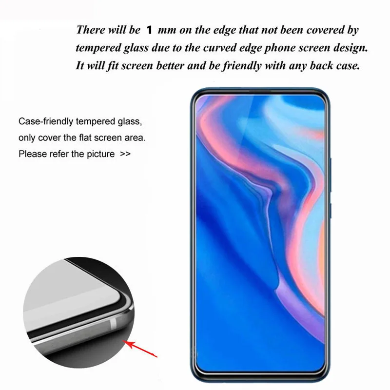 2 шт./лот для Huawei P Smart Z Защитное стекло экрана защитное закаленное Y9 Prime 2019 SmartZ