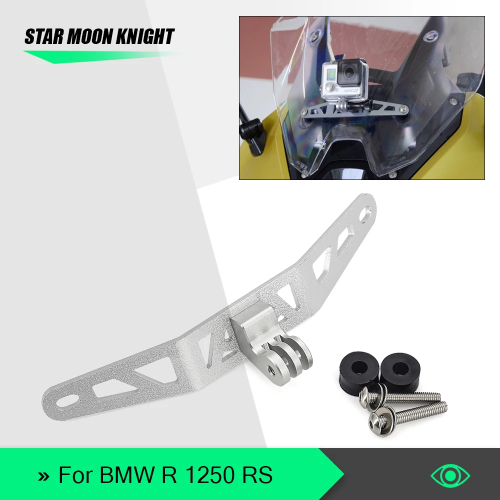 

R1250RS Motorcycle Accessories Holder Cam Camera Driving Recorder Bracket Front Camera Mount CamRack For BMW R 1250 RS R1250RS