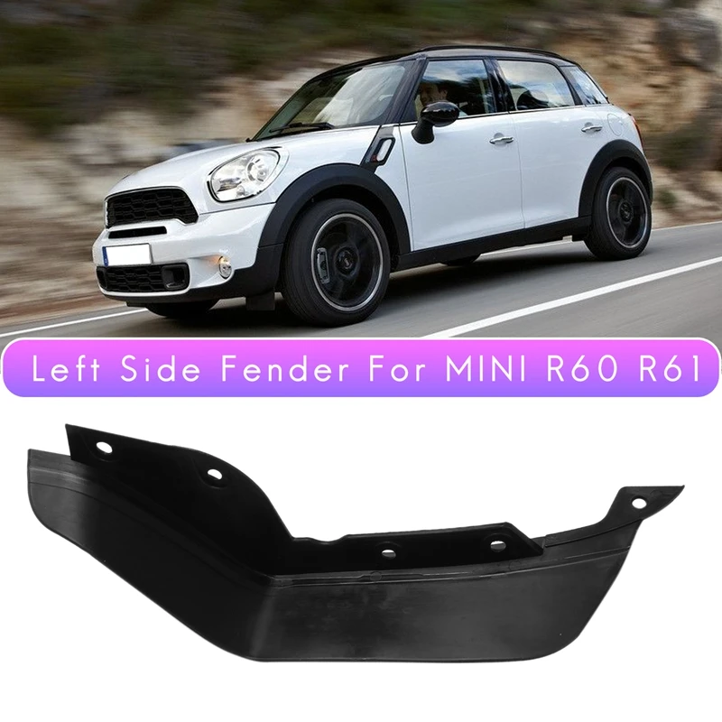 

Car Front Bumper Windshield Fender Mudguard for Mini Cooper One S JCW R60 51759802644 R61 51759802688