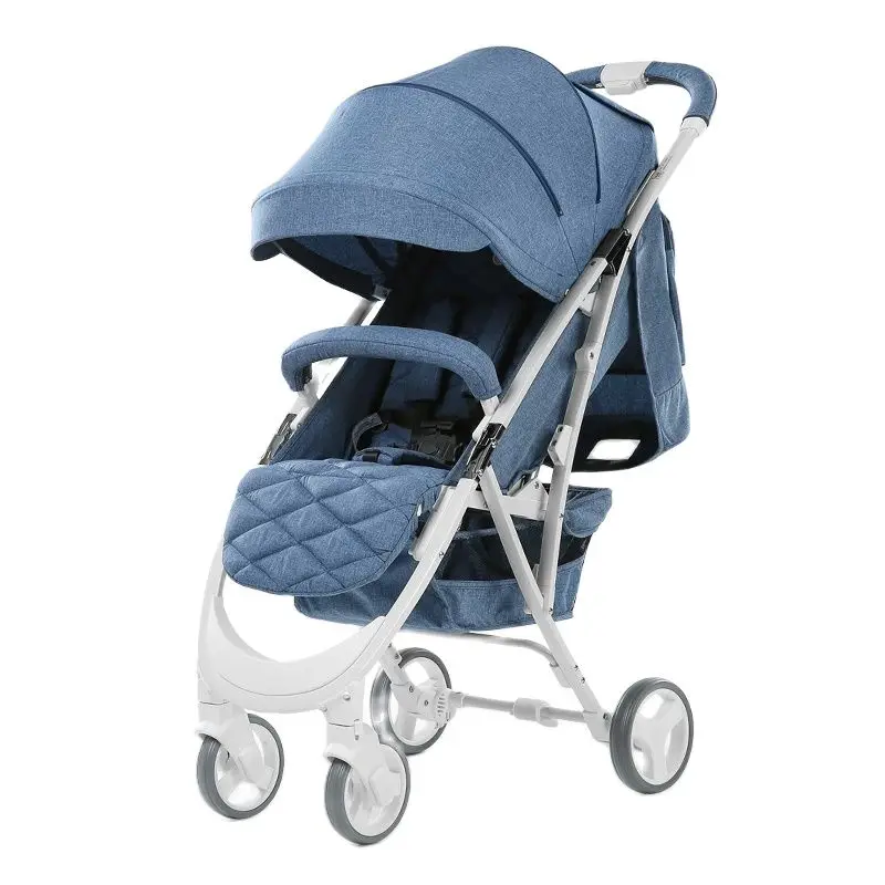 

babyfond Baby stroller Lightweight high landscape Baby carriage can sit and lie pram one hand fold child umbrella cars