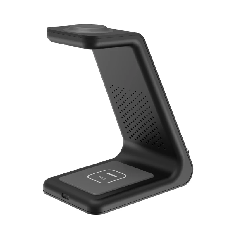 Беспроводное зарядное устройство Qi 10 Вт 3 в 1 для iPhone 11Pro/Xr/Xs Apple Watch 2 4 беспроводная