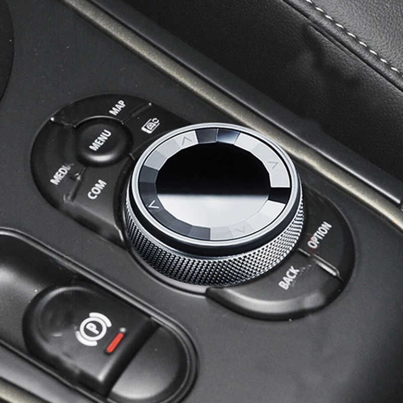 

Крышка для ручки автомобиля, 1 комплект, Мультимедийные кнопки, чехол наклейки iDrive для MINI Cooper Clubman Countryman F54 F55 F56 F57 F60, аксессуары