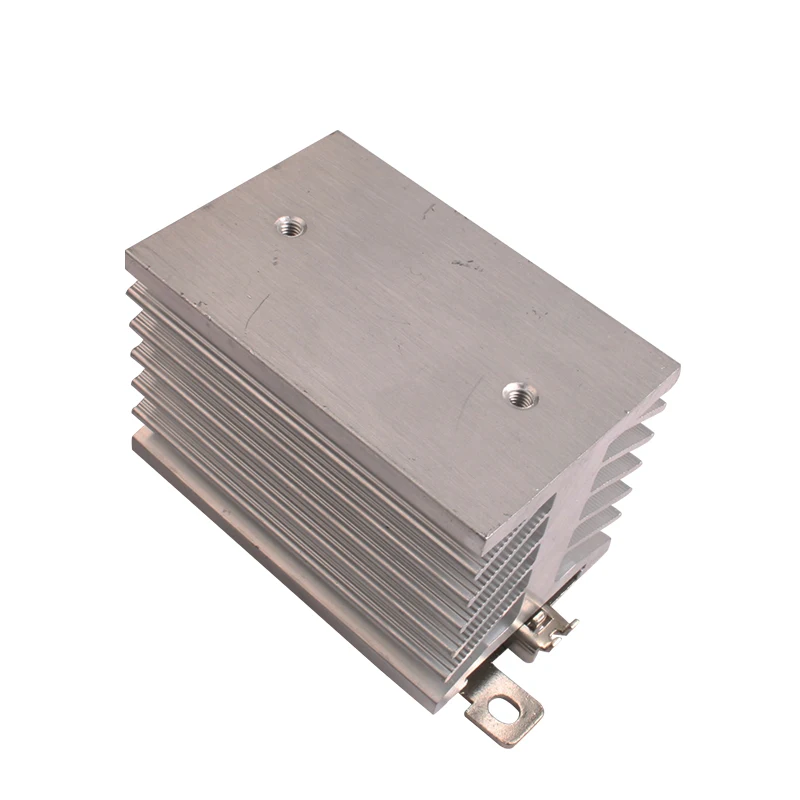 Фото Новый алюминиевый радиатор на DIN-рейку для однотвердотельного реле 60A-100A ssr |