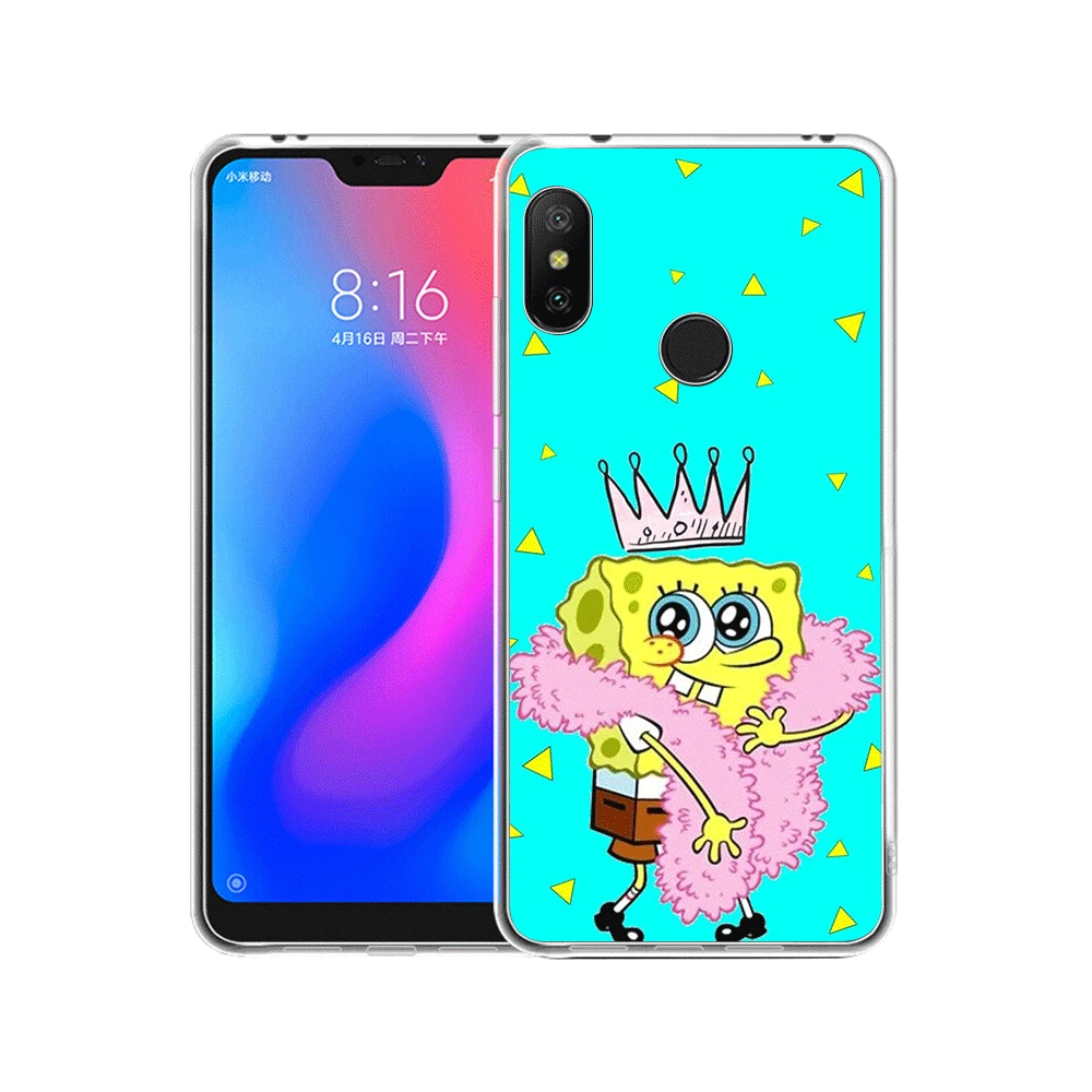 Чехол на мобильный телефон для Xiaomi Redmi Note 4 4X 3 5 6 7 Pro 5A жесткий чехол с губкой боб-2 |