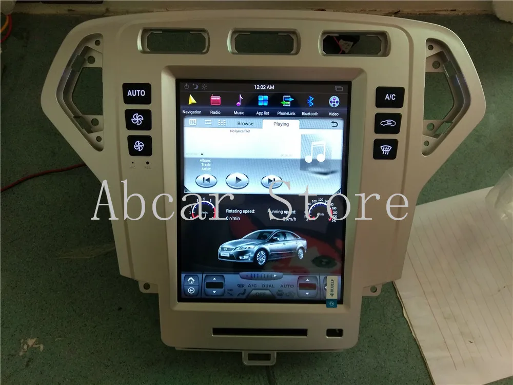 10 4 ''Tesla стиль Android 9 0 автомобильный dvd плеер GPS навигация для Ford Fusion Mondeo 2007-2014