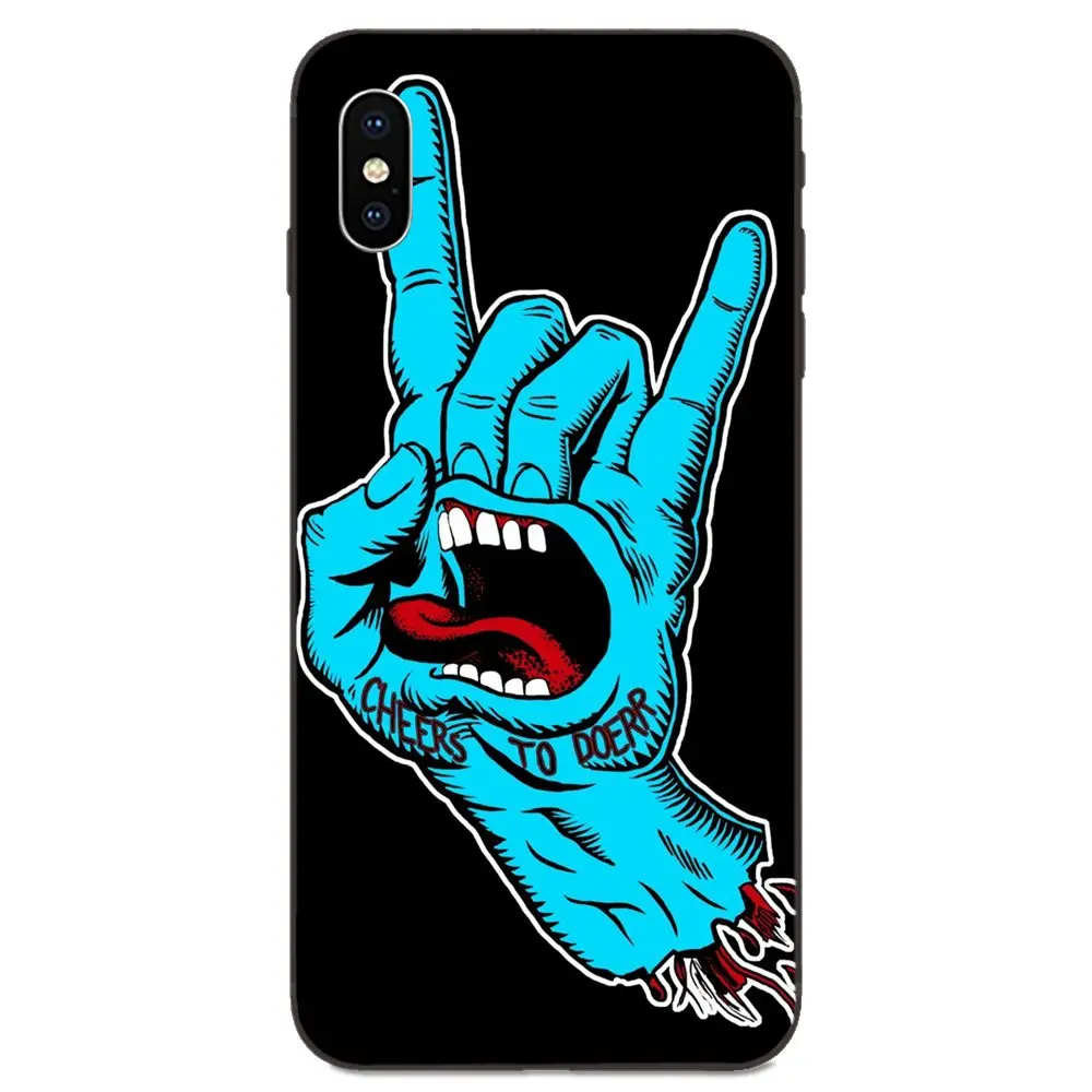 Роскошный модный чехол для телефона скейтборд Санта-Круз Apple iPhone 11 X XS Max XR Pro 4 6 6S 7 8