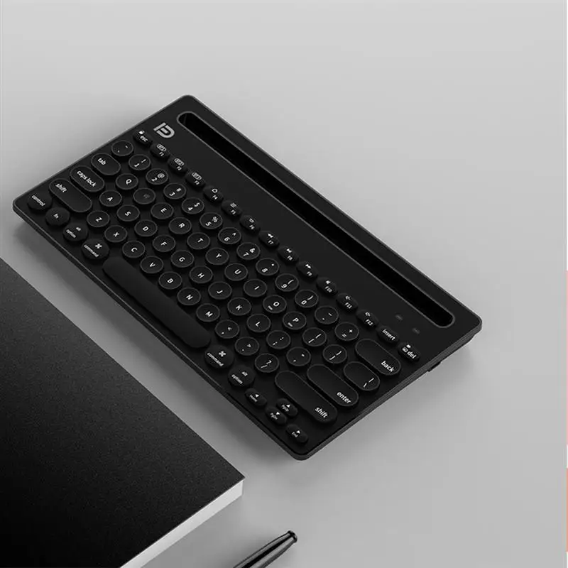 Тонкая портативная Мини Беспроводная Bluetooth клавиатура для iPad 10 2 планшета