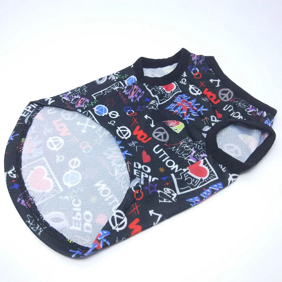 Жилетка для питомца жилетка двух цветов рубашка собак щенков одежда пуделя