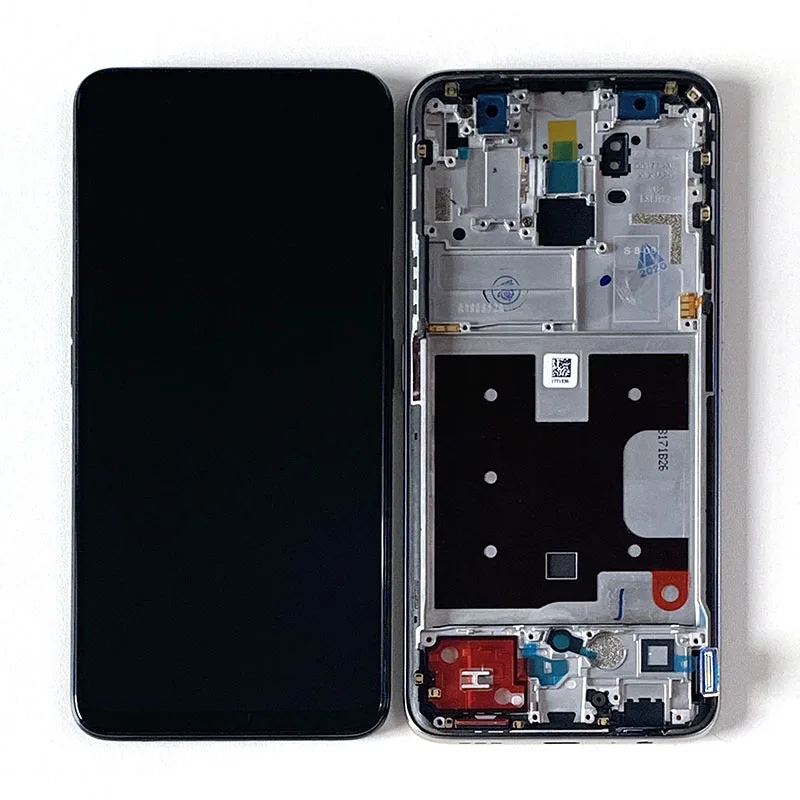 ЖК-экран 6 53 &quotAmoled M &amp Sen для Oppo Reno2 Z Reno 2Z рамка с сенсорной панелью дигитайзер 2 F 2F