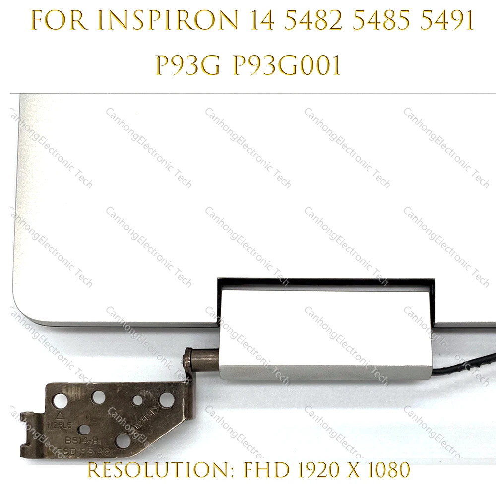 ЖК-дисплей с сенсорным дигитайзером в сборе для Dell Inspiron 14 5482 5485 5491 2 1 P93G P93G001 -