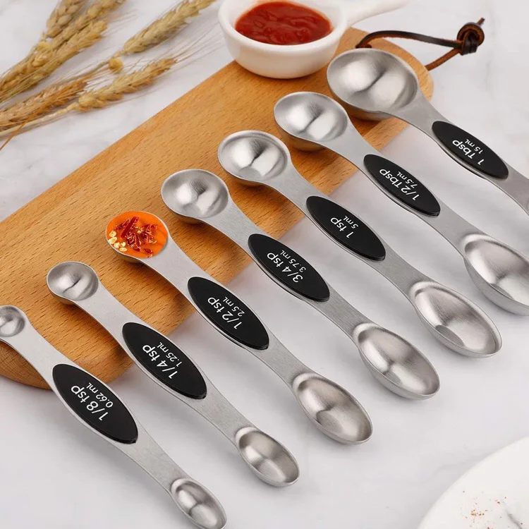 Кухня весы 5/7/9 комплектов двойной набор мерных ложек сахар кофе ложки для