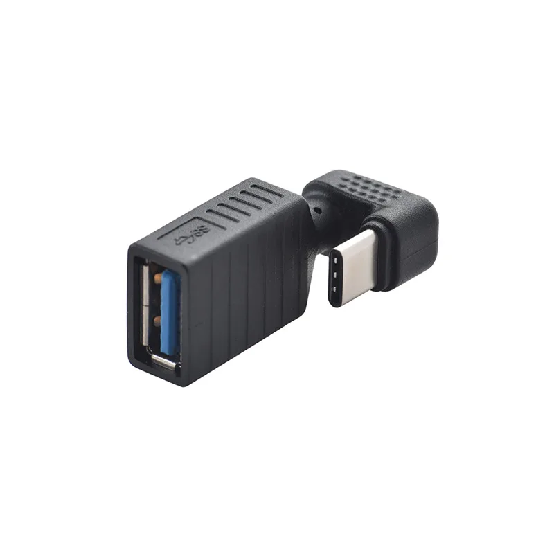 

Type C OTG Adapter 180 Degree Up Down Angle USB 3.0 Interface Converter Adapter for Smart Phones Tables Connector