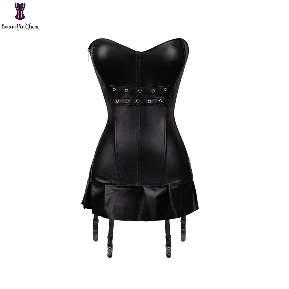 Модные платья Basquse Corselet Клубные костюмы стимпанк корсетное платье сексуальное