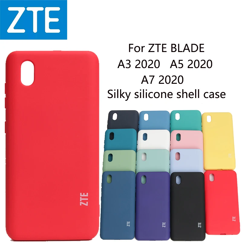 ZTE BLADE A3 A5 A7 2020 оригинальная Женская шелковистая Противоударная Защитная крышка