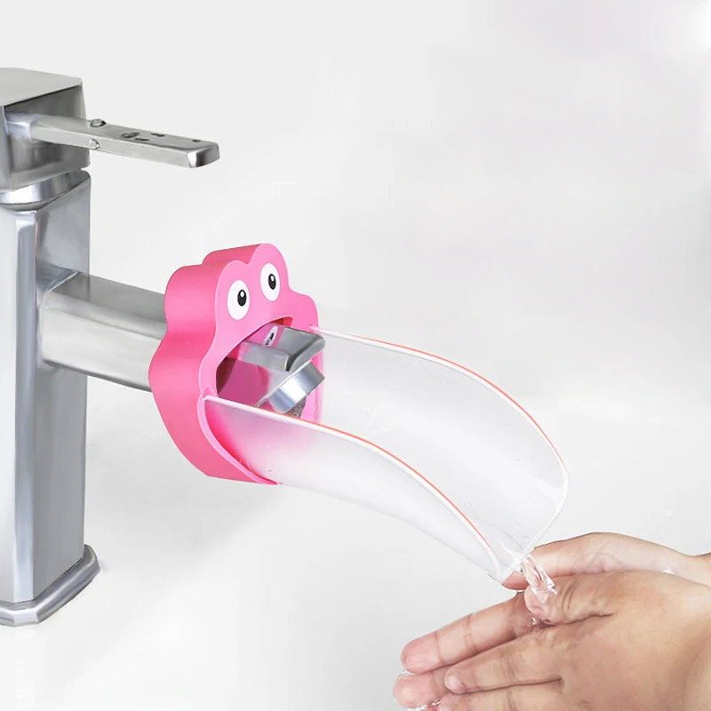 

Baby Faucet Extender Children's Hand Washing Akcesoria Kuchenne Guide Snk Silicone Extension Bathroom Kitchen Accessories