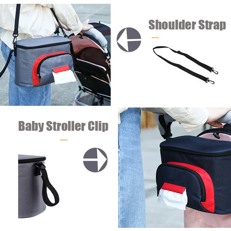 PYETA сумка для детской коляски органайзер подгузников мам водонепроницаемая