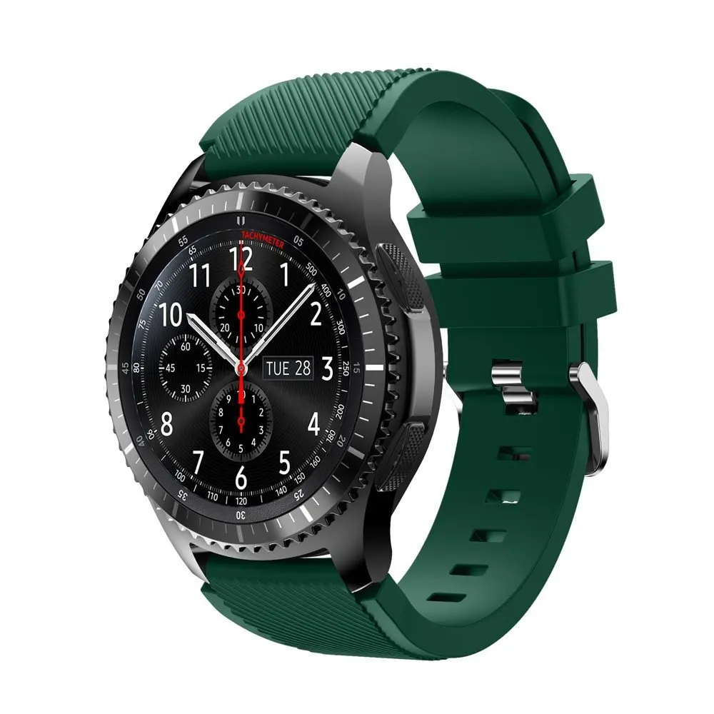 Ремешок спортивный для samsung gear s3 Galaxy Watch 46 мм сменный Браслет Huawei watch GT huami amazfit 2 22