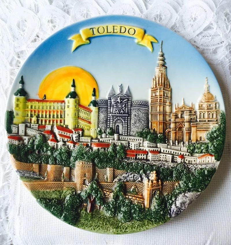 19 см чистая ручная роспись Испания Барселона Италия Бельгия Сербия тур Турция