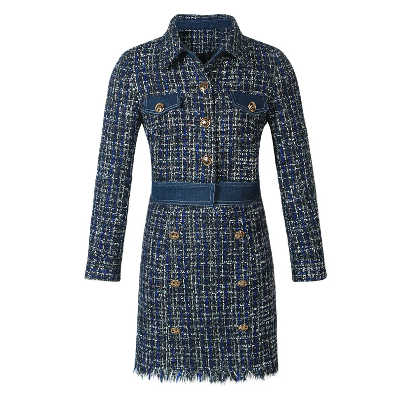 

LXUNYI Two Piece Skirt Set For Women Spring Autumn Korean Ladies Set 2021 Fashion Long Sleeve Woolen Woman Suits lady Office