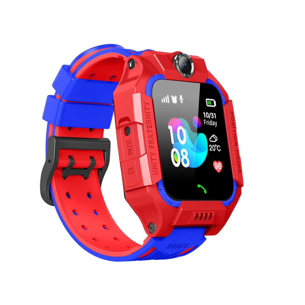 

2021 q19 Kids Smart Watch for Children SOS LBS Tracker Use SIM Card Phone Watch Camera Waterproof IP67 Kids Gift For IOS Android